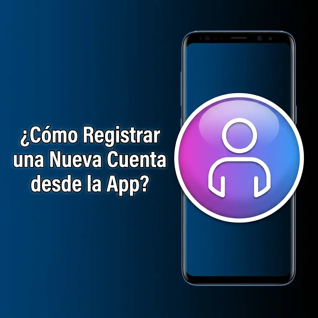 Guía paso a paso para registrar una nueva cuenta desde la app en Android o iOS fácilmente